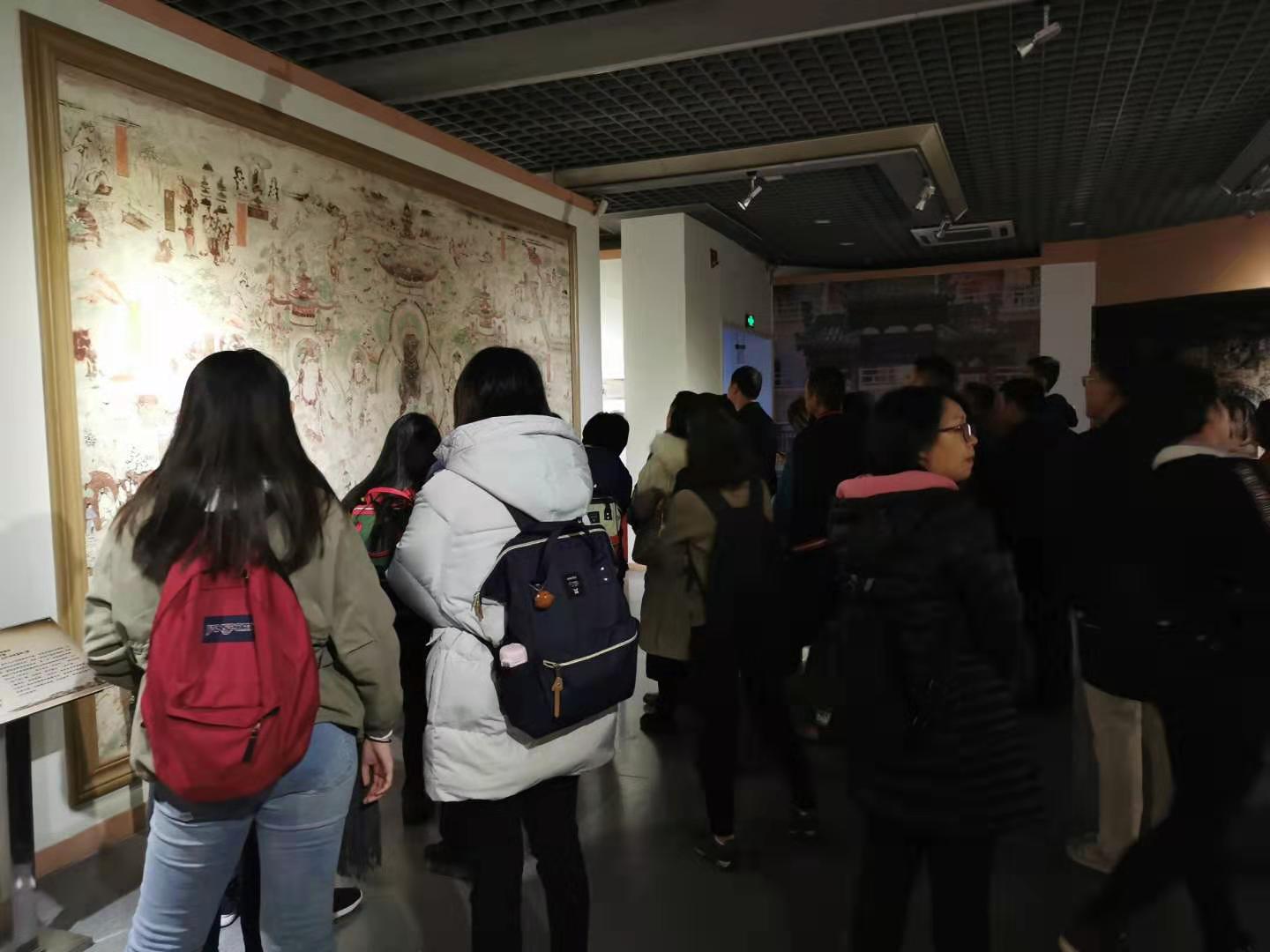 敦煌艺术馆现场教学——丝绸之路和敦煌文化